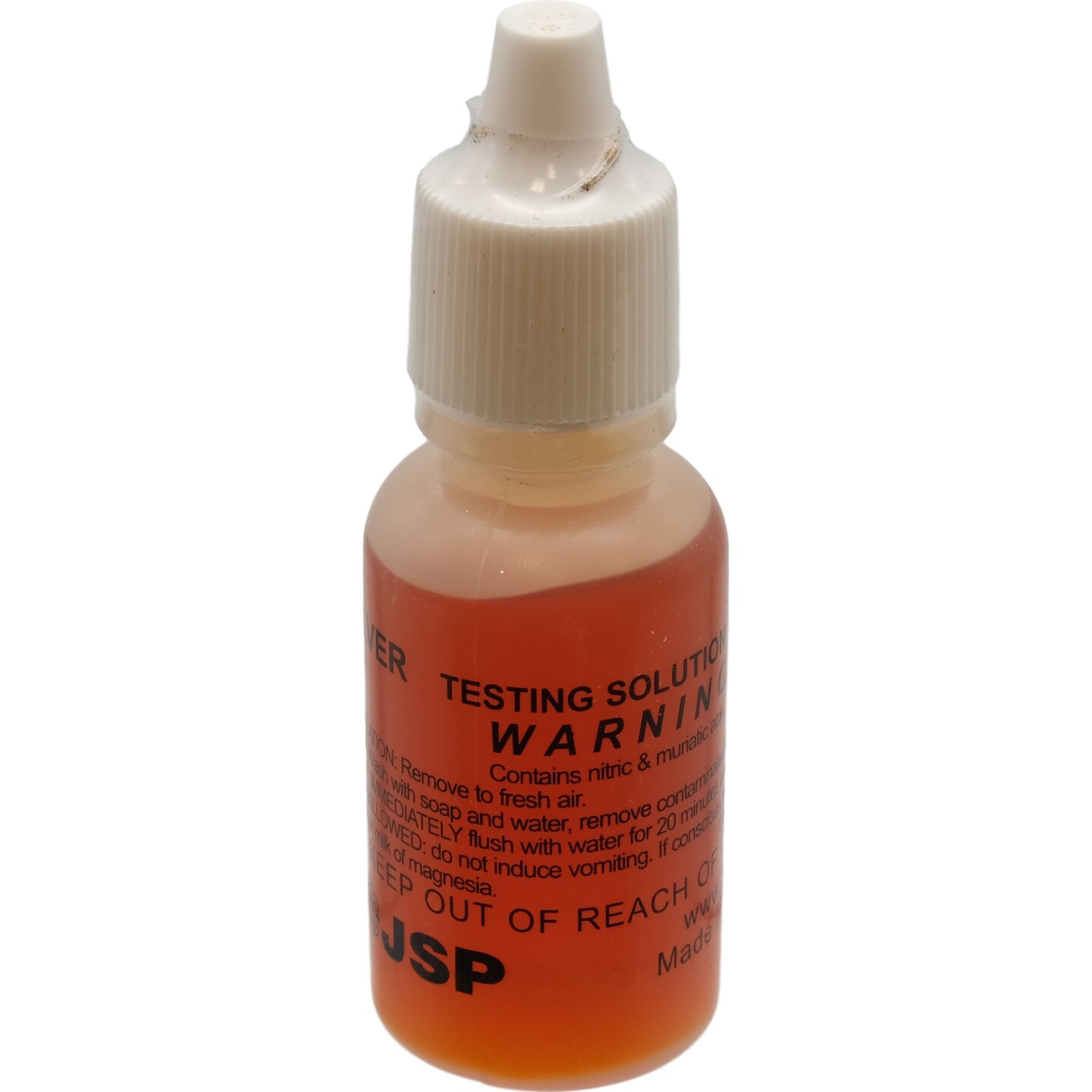 JSP Premium Silver Jewelry Testing Solution Test Purity 1/2oz Bottle