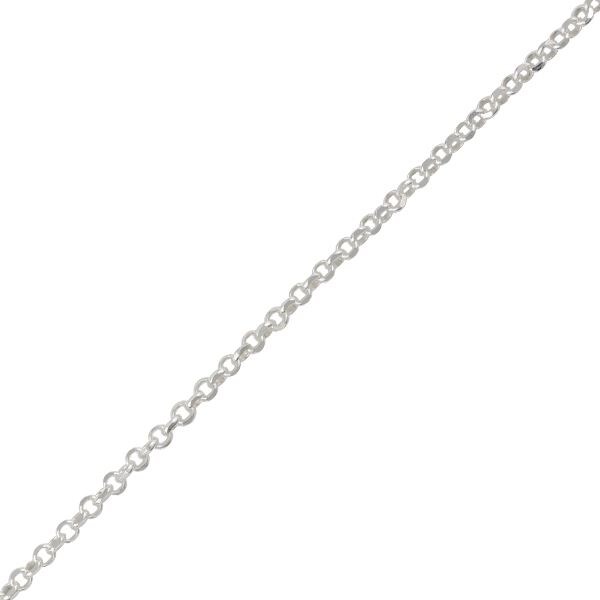 Sterling Silver Diamond Cut Rolo Chain 20 Inch x 1.5mm