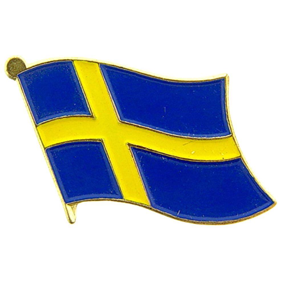 Sweden Flag Pin 1&#x22;