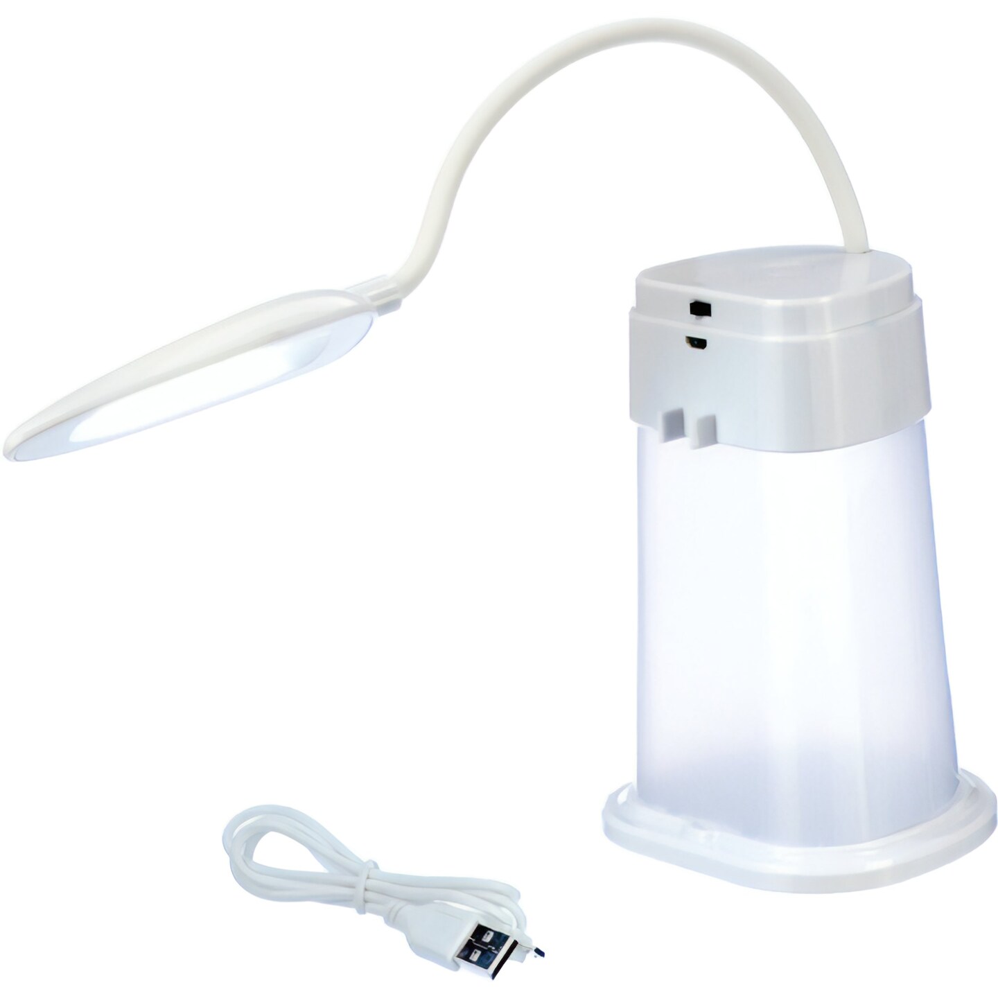 USB Desk & Bedroom Reading Night Lamp with Touch Switch FL89025TL 18.5"