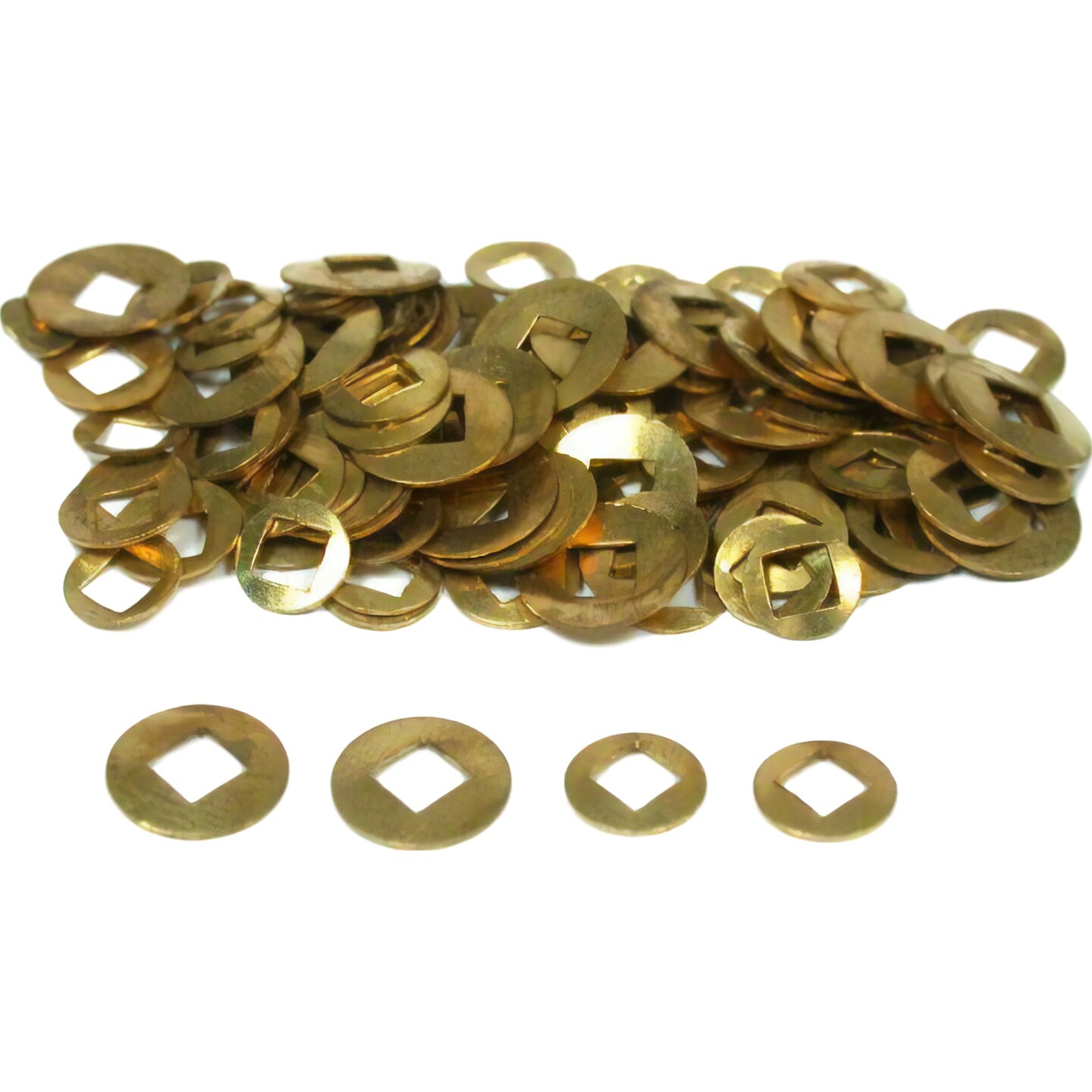 200 Clock Pivot Bushing Square Hole Washers Repair Part