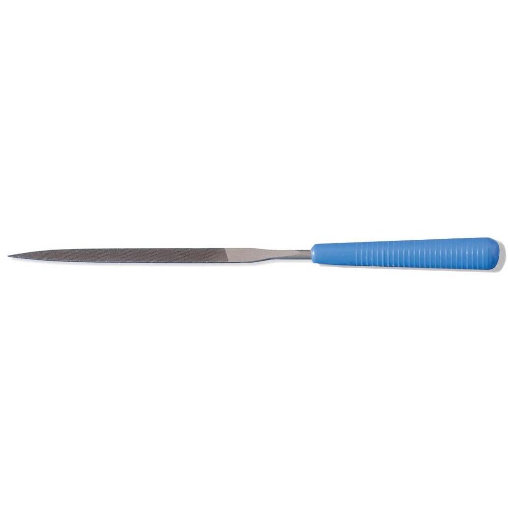 Grobet 16cm Knife Needle File w/Handle, Cut 4, Item No. 30.561 | Metal ...