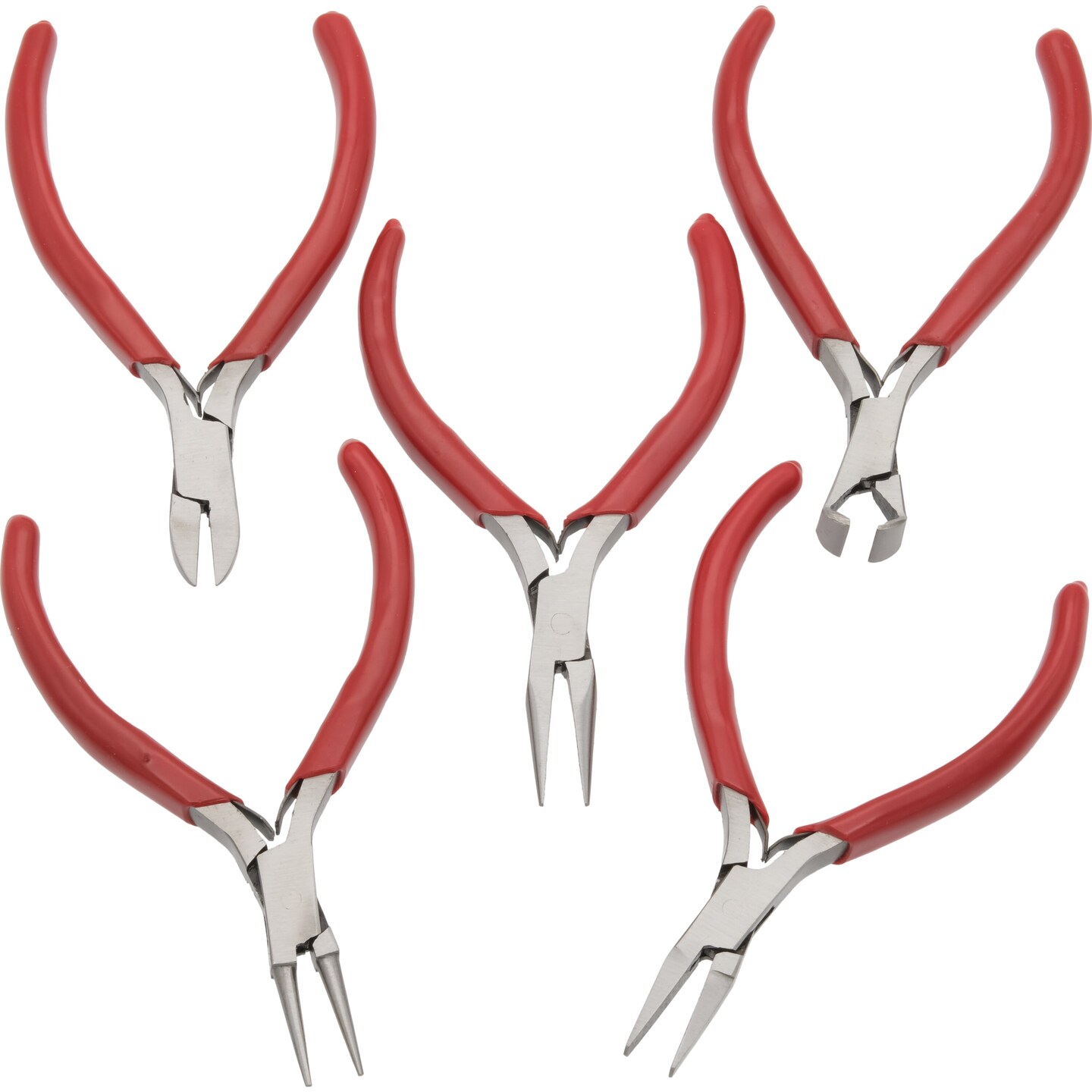 5 Chain Round Nose Pliers Cutters Jewelers Beading Tool