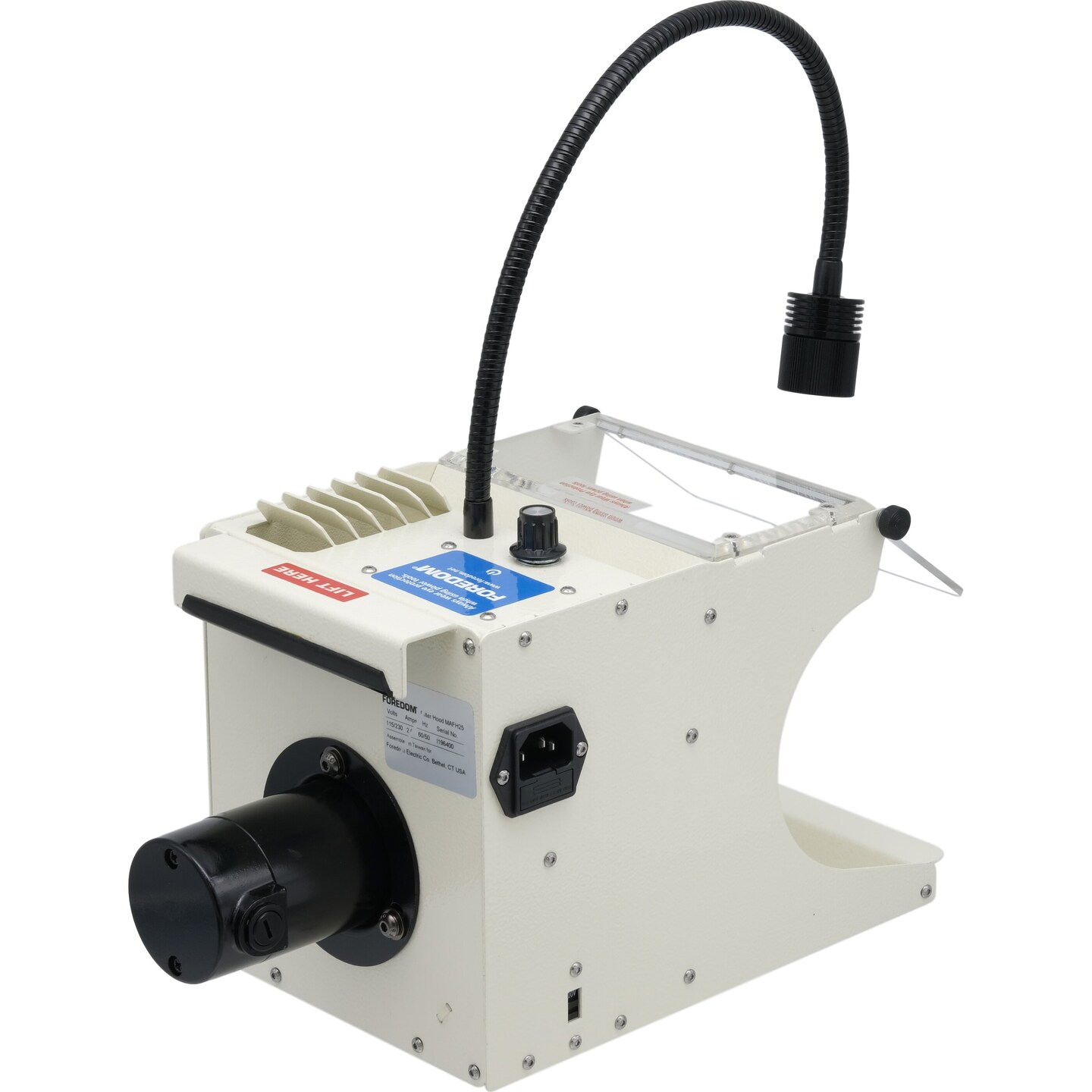 FOREDOM DUST COLLECTOR FILTER HOOD 110/220V MOTOR FOR GRINDING -POLISHING MAFH25