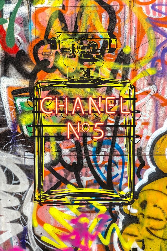 Graffiti Perfume II Poster Print by Amanda Greenwood # AGD115768