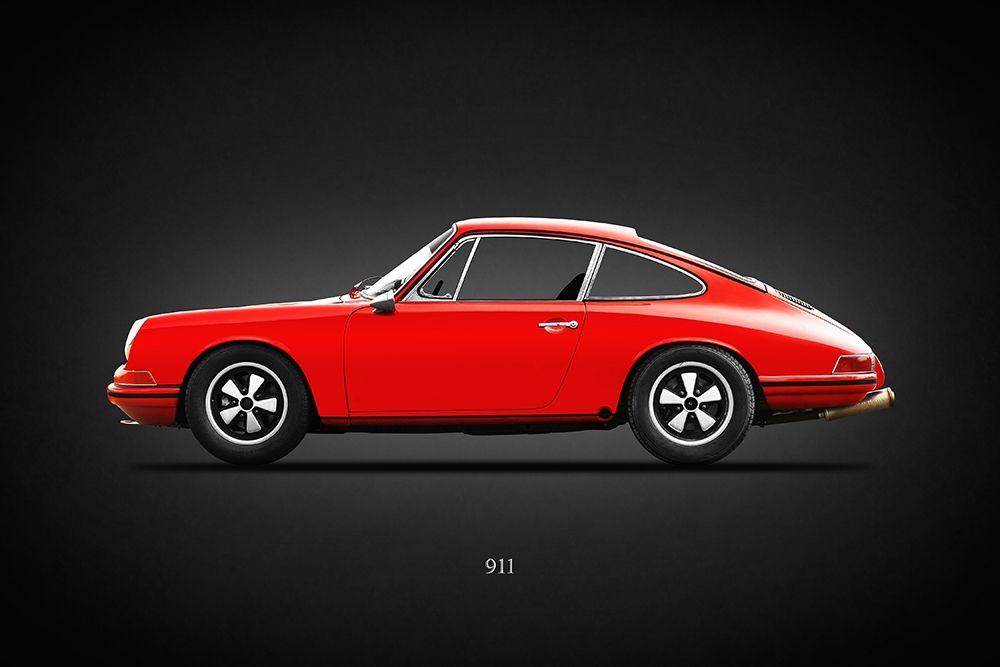 Porsche 911 1965 Poster Print by Mark Rogan # RGN115690