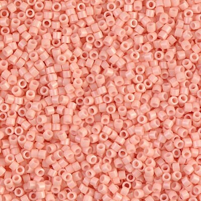 Miyuki Delica Bead 11/0 - DB0206 - Opaque Salmon