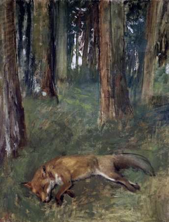 Dead Fox Under the Trees Poster Print by Edgar Degas - Item # VARPDX277320