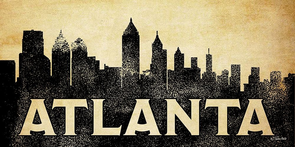 Atlanta Skyline Poster Print by Susan Ball - Item # VARPDXSB693