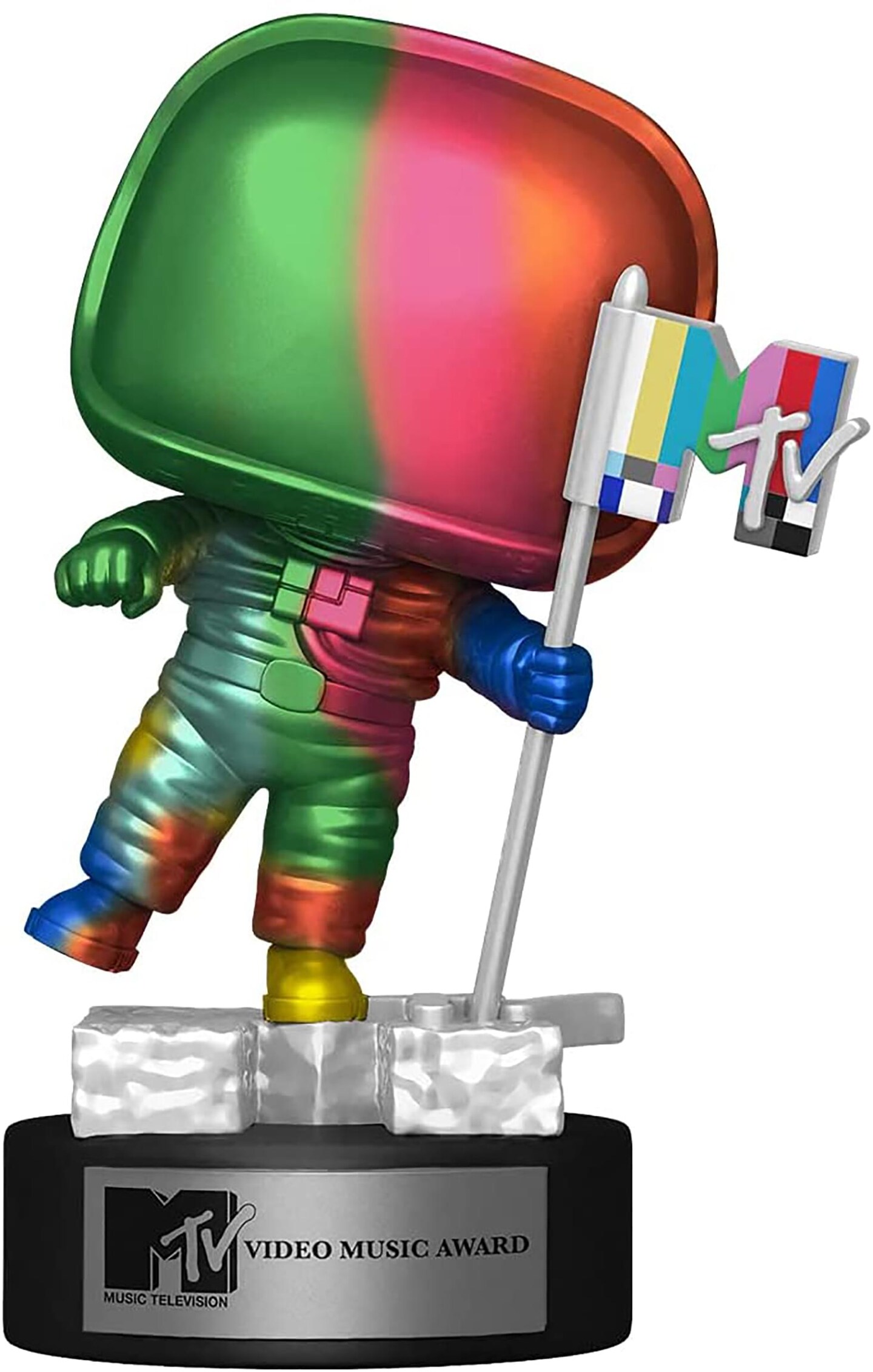 MTV Funko POP Ad Icons Vinyl Figure | Rainbow Moon Person