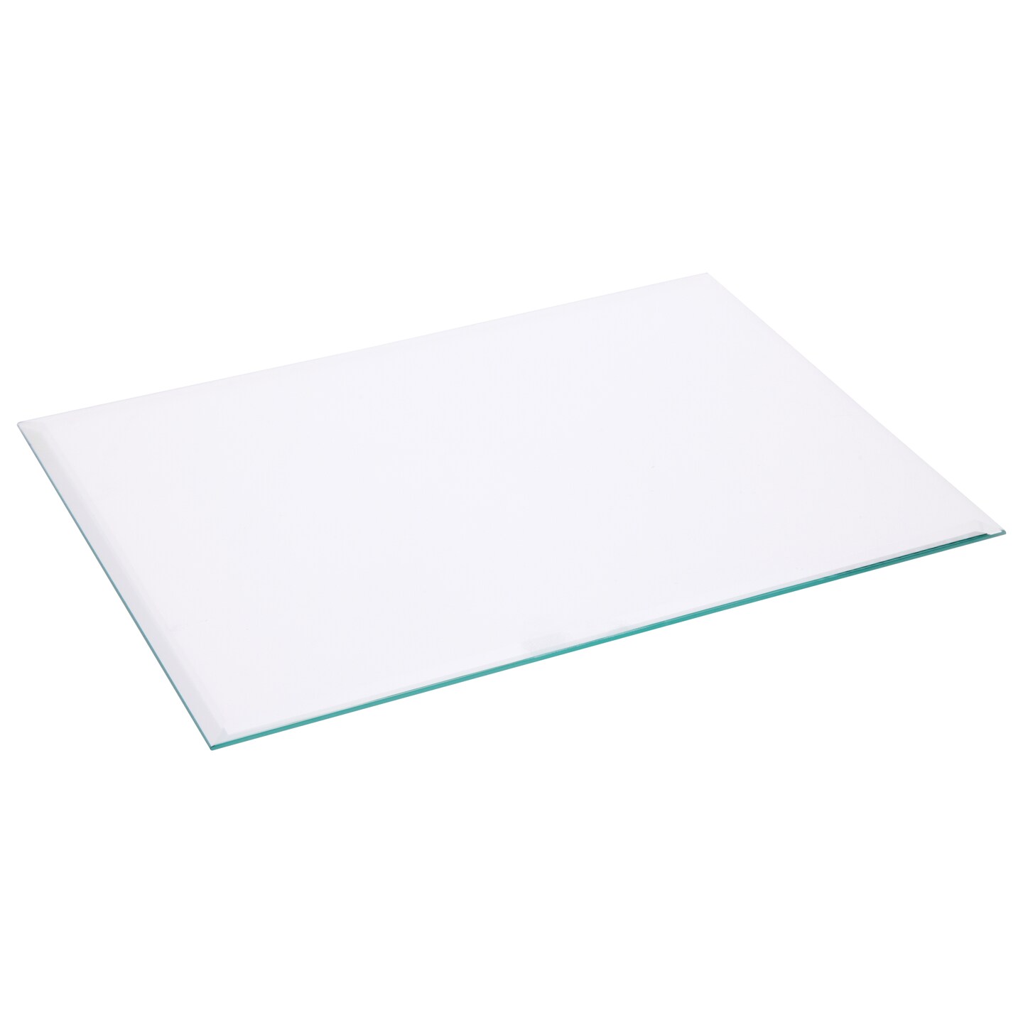 Plymor Rectangle 3mm Beveled Clear Glass, 6 inch x 8 inch