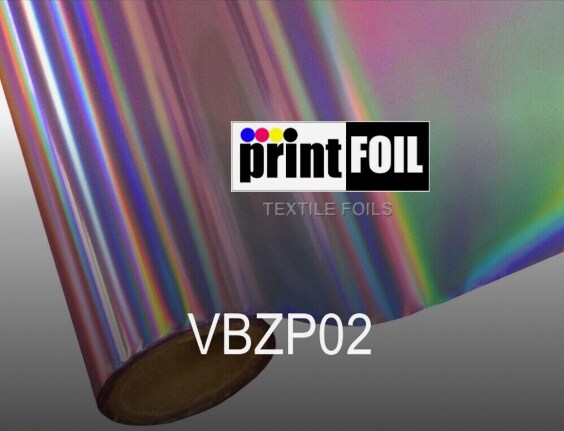 PrintFOIL Metallic Foil Heat Transfer Holographic Rainbow Light Iron On 12" X 25ft for HTV Vinyl for DIY Tshirt,Bags,Garments