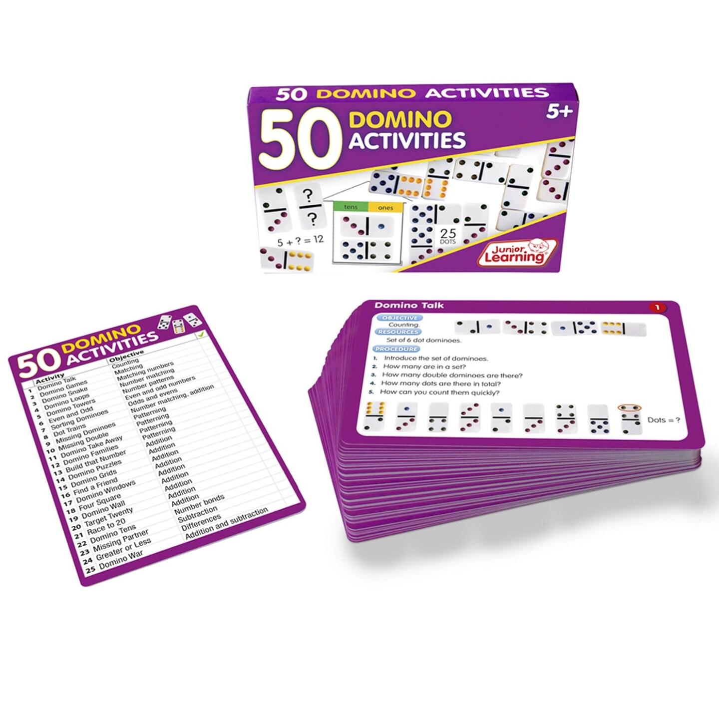 50 Dominoes Activities