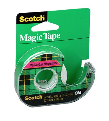 SCOTCH MAGIC TAPE 1/2 INCH X 800 INCHES