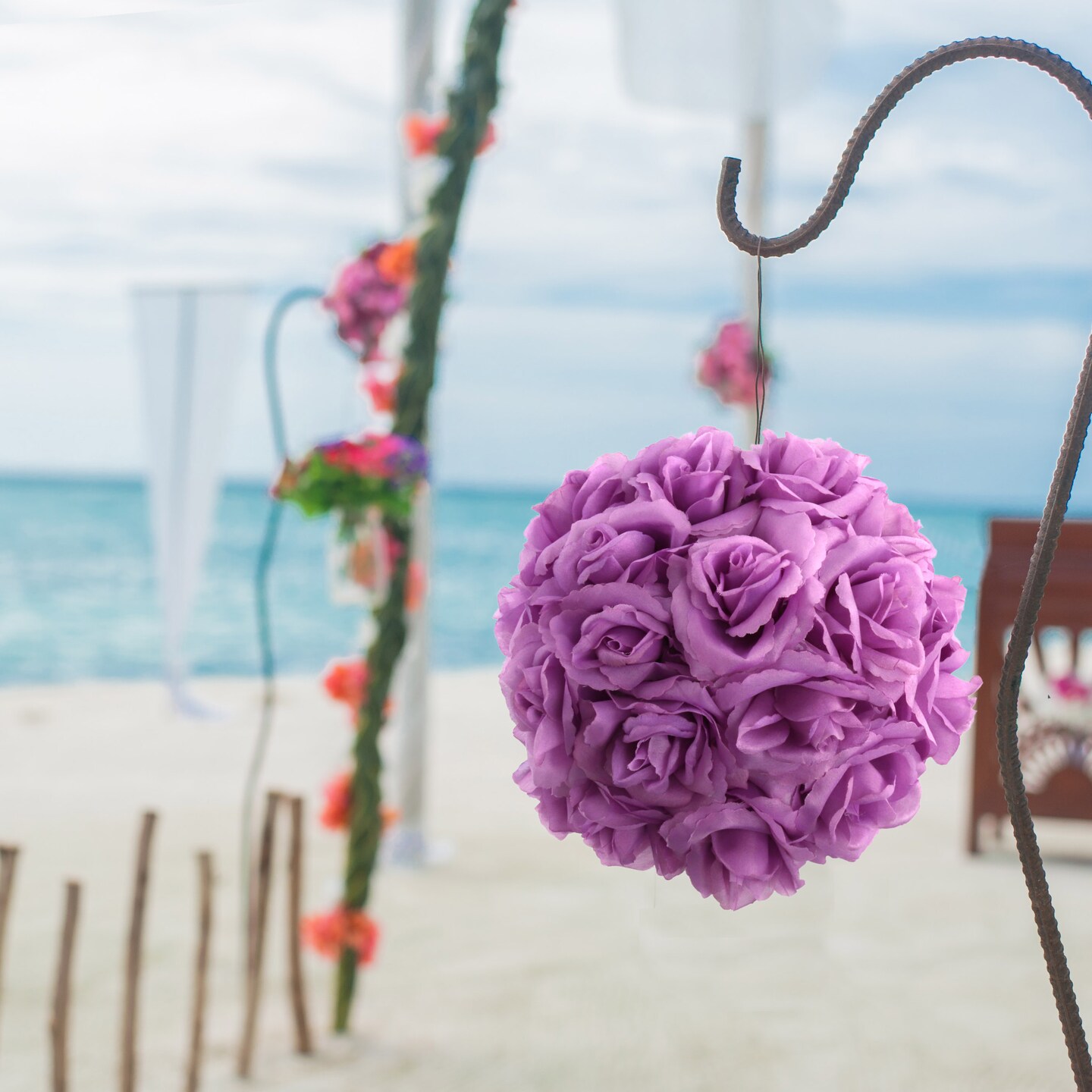 100-Pack: Lush Lilac Silk Rose Picks, 8" Stems, 3" Wide by Floral Home®