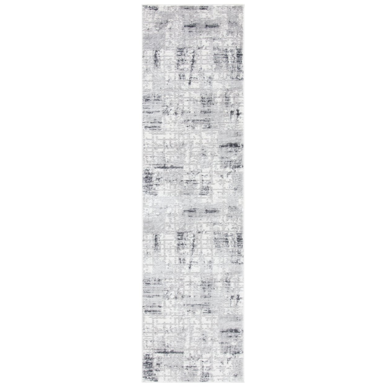 Safavieh Amelia Collection Ala786F Grey / Charcoal Rug Area Rug Carpet Shag