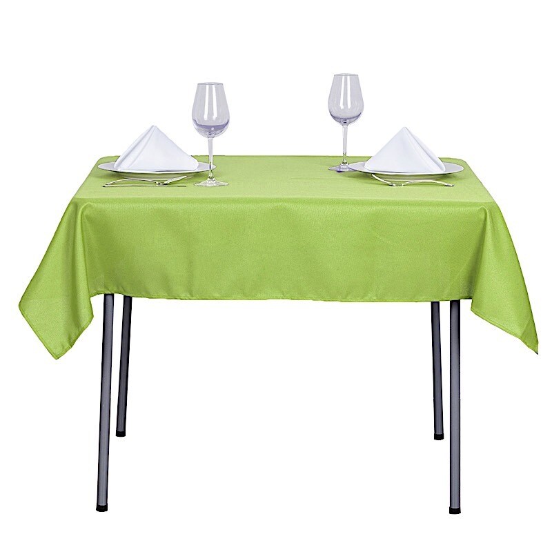 10Pcs Polyester Tablecloth 54 X 54 Inch