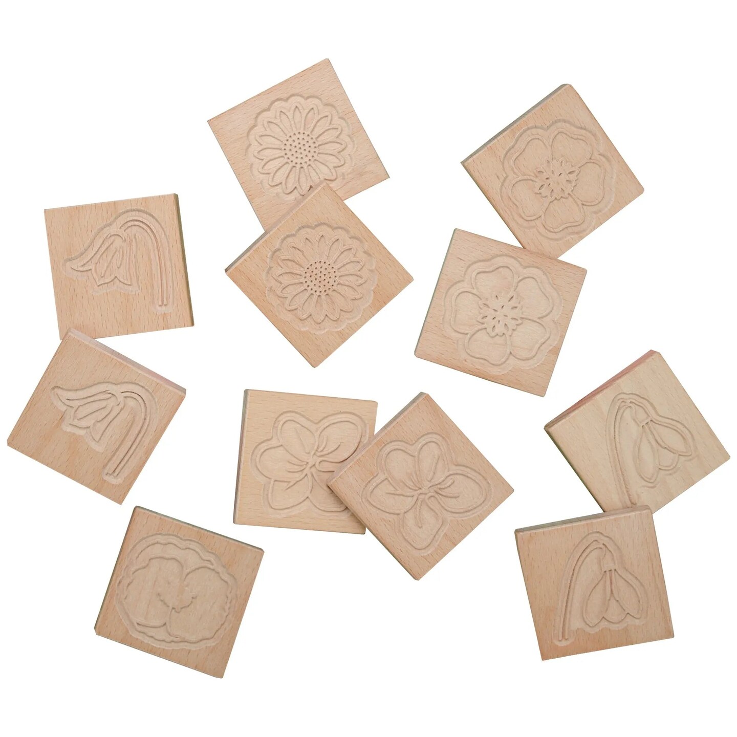 Wooden Tiles for Nature-inspired Play