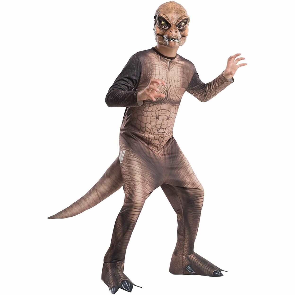 Rubies Jurassic World T-Rex Costume Boys Size S 4-6 Officially Licensed