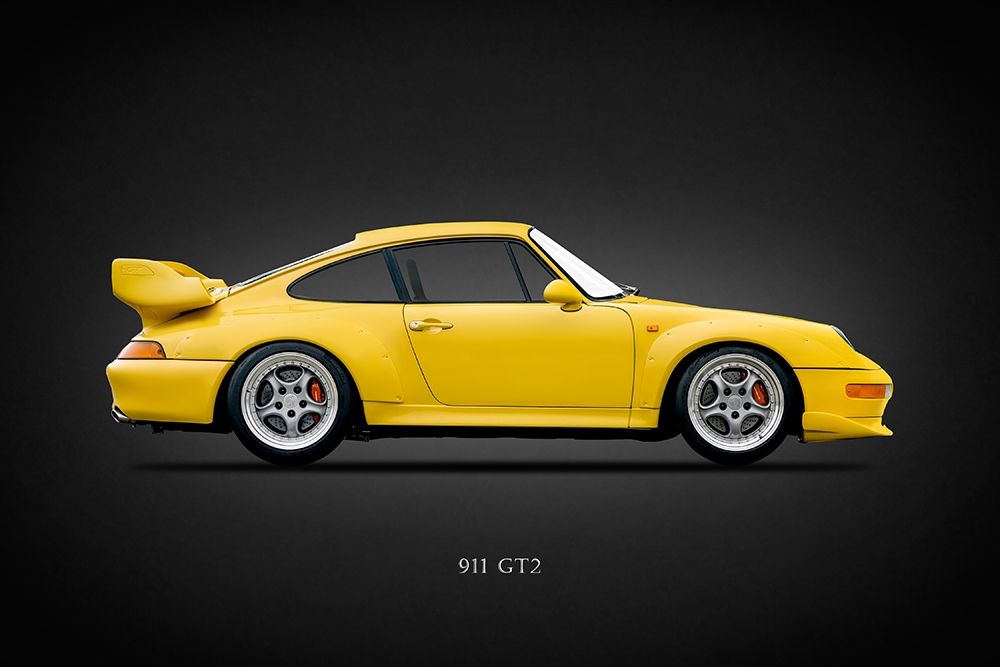 Porsche 911 GT2 1996 Poster Print by Mark Rogan # RGN115694