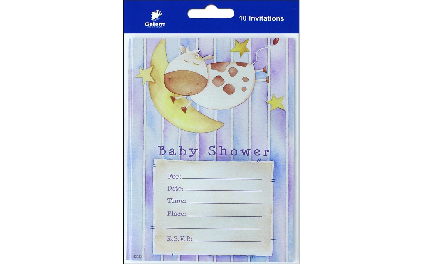 Gallant Greetings Baby Shower Invitation 10Ct 2