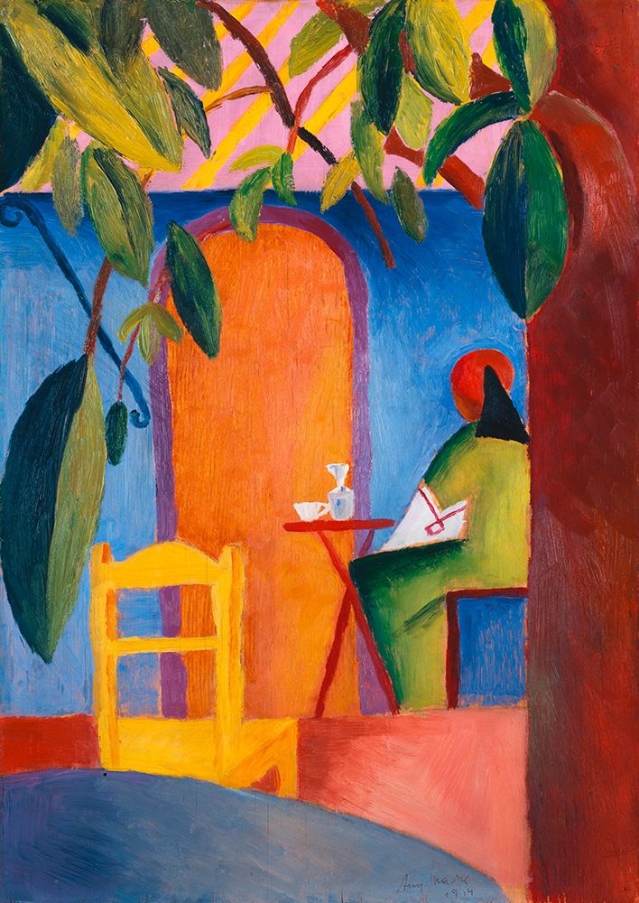Turkish Cafe by August Macke - Item # VARPDX3AA5731