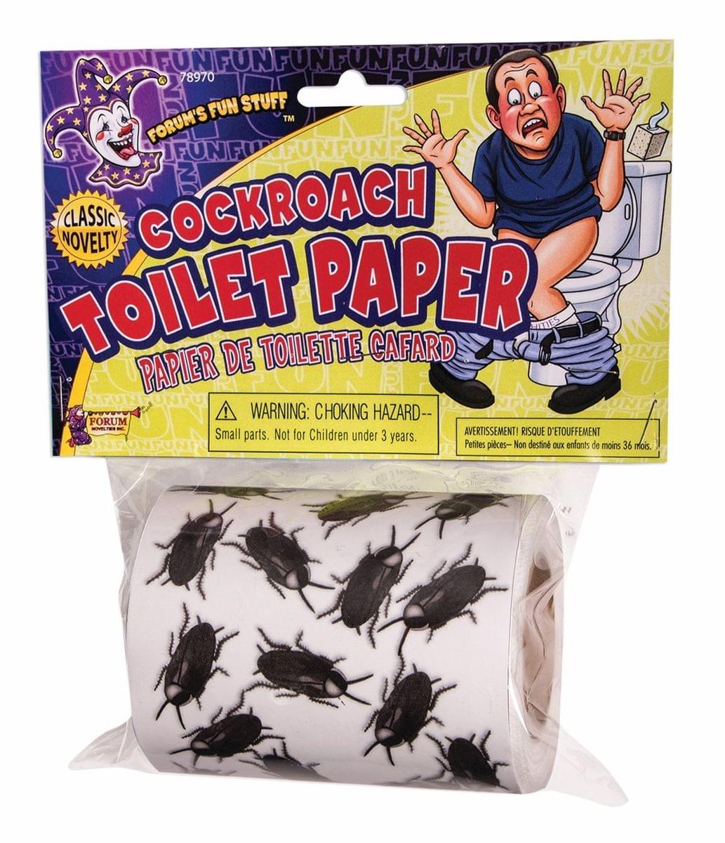 Cockroach Toilet Paper Halloween D&#xE9;cor