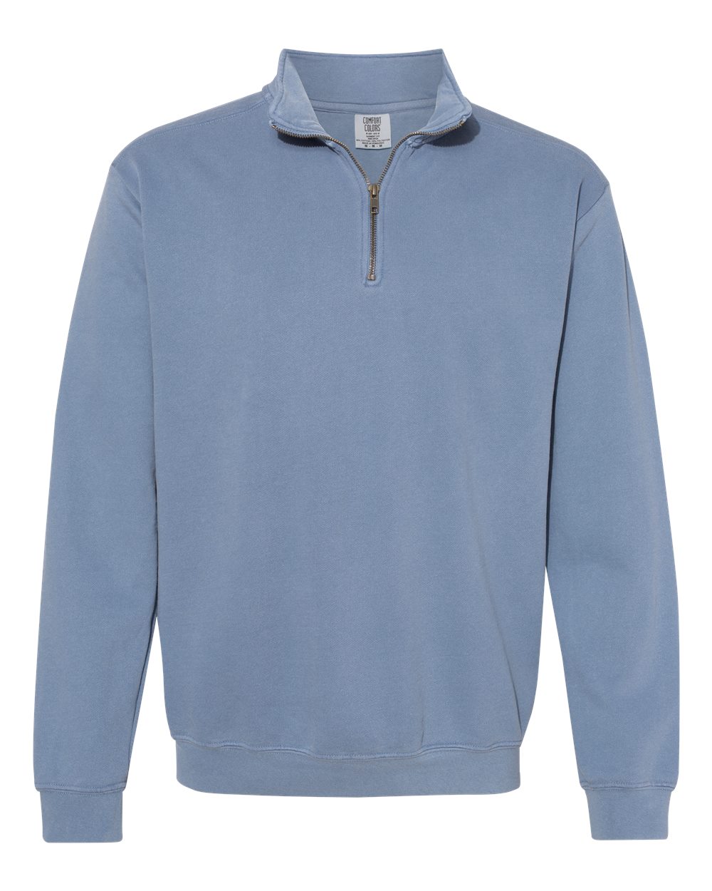 Comfort Colors&#xAE; Garment-Dyed Quarter Zip Sweatshirt