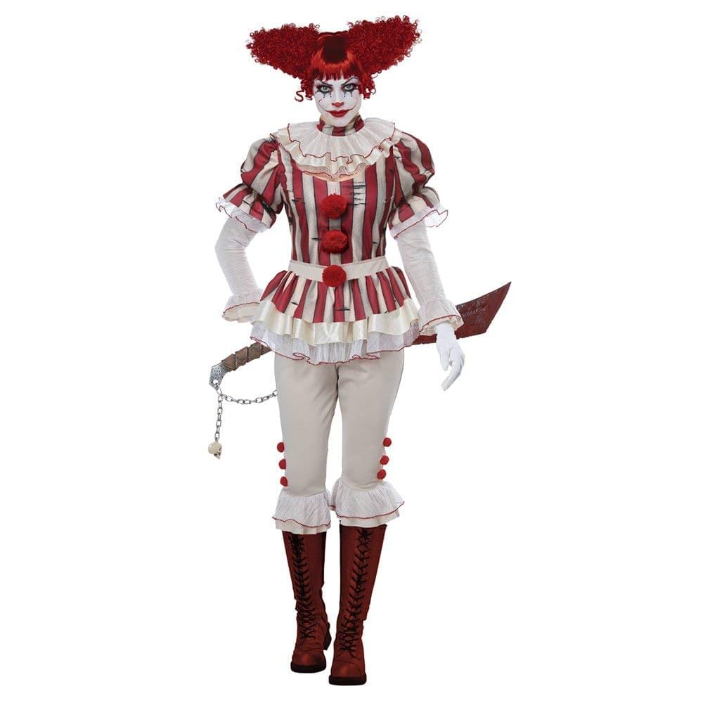 Sadistic Clown Adult Women&#x27;s Costume