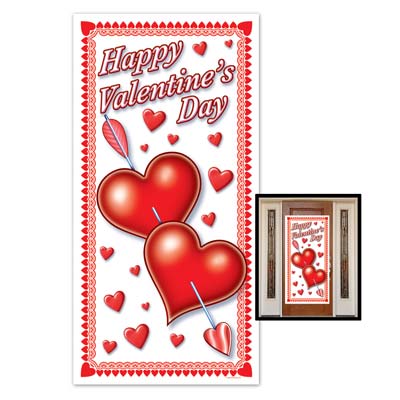 Happy Valentine&#x27;s Day Door Cover