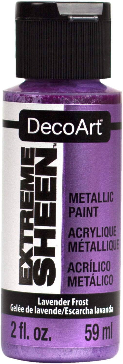 DecoArt Extreme Sheen LAVENDER FROST Metallic Acrylic Paint 2oz –  Scrapbooksrus