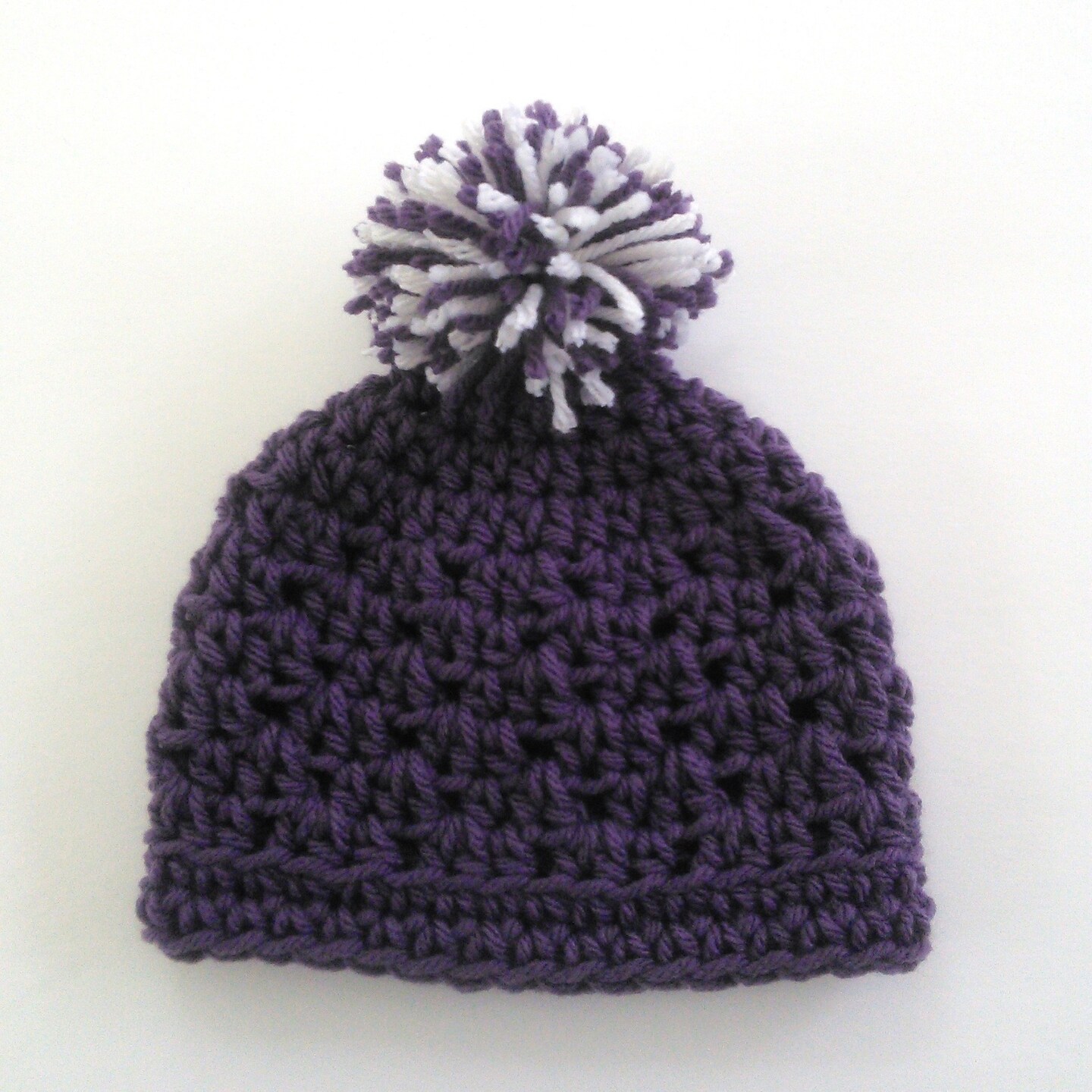 Gift for New Baby, 3 Colors, 7 Sizes, Pom Pom Hat, Winter Hat