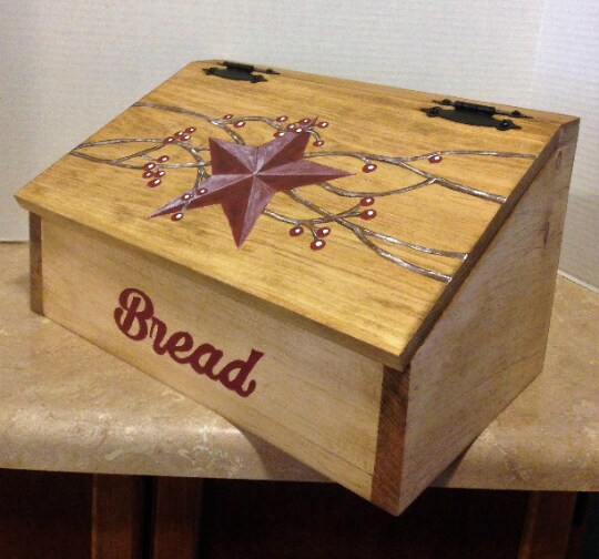 Primitive on sale Bread Box