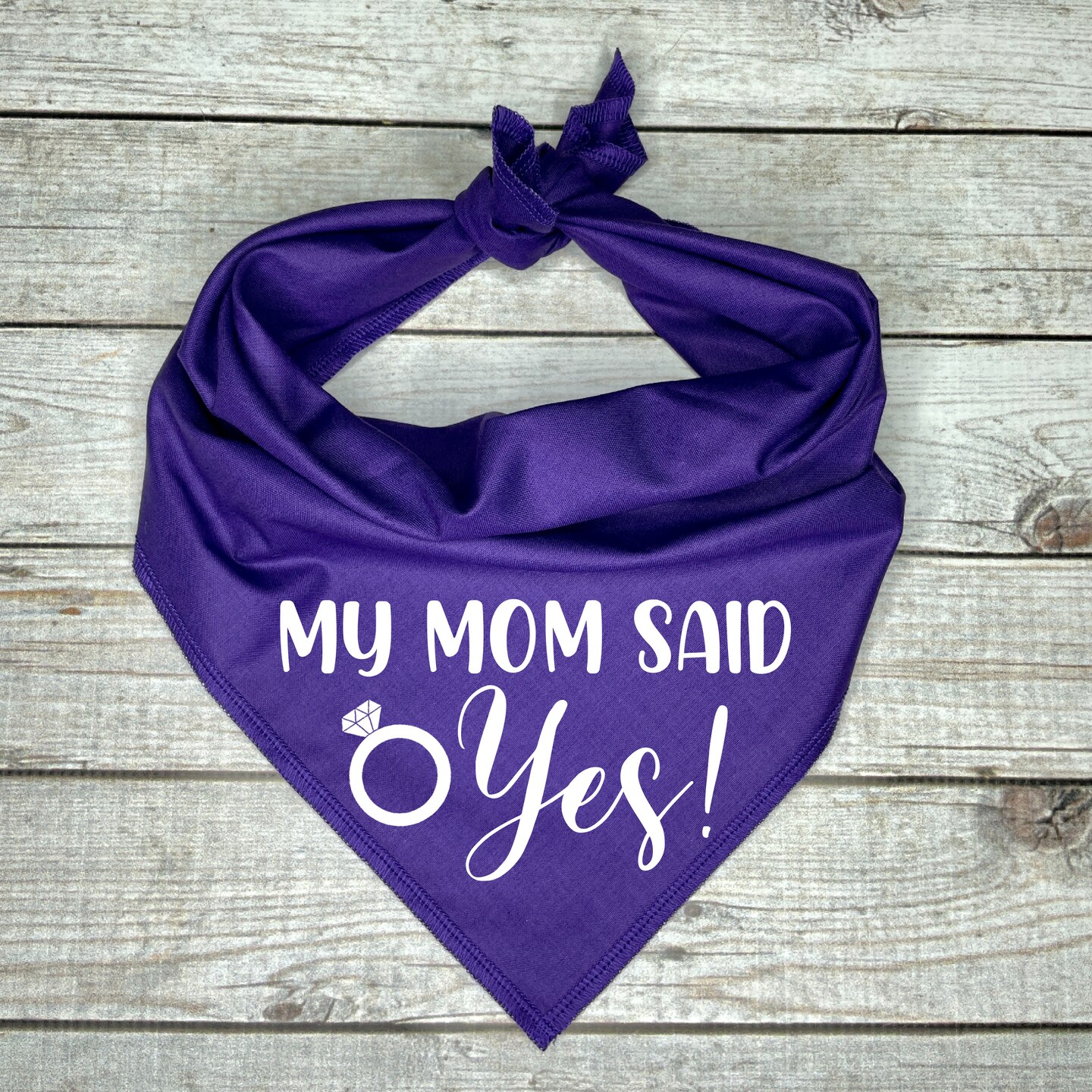 My Mom Said Yes Dog Bandana MakerPlace by Michaels