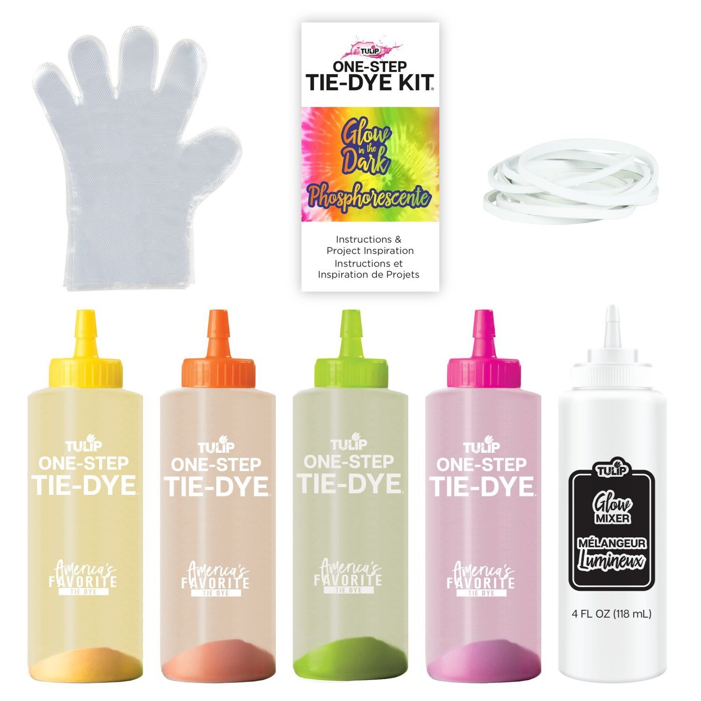 Tulip Glow-in-the-Dark 4-Color Tie-Dye Kit