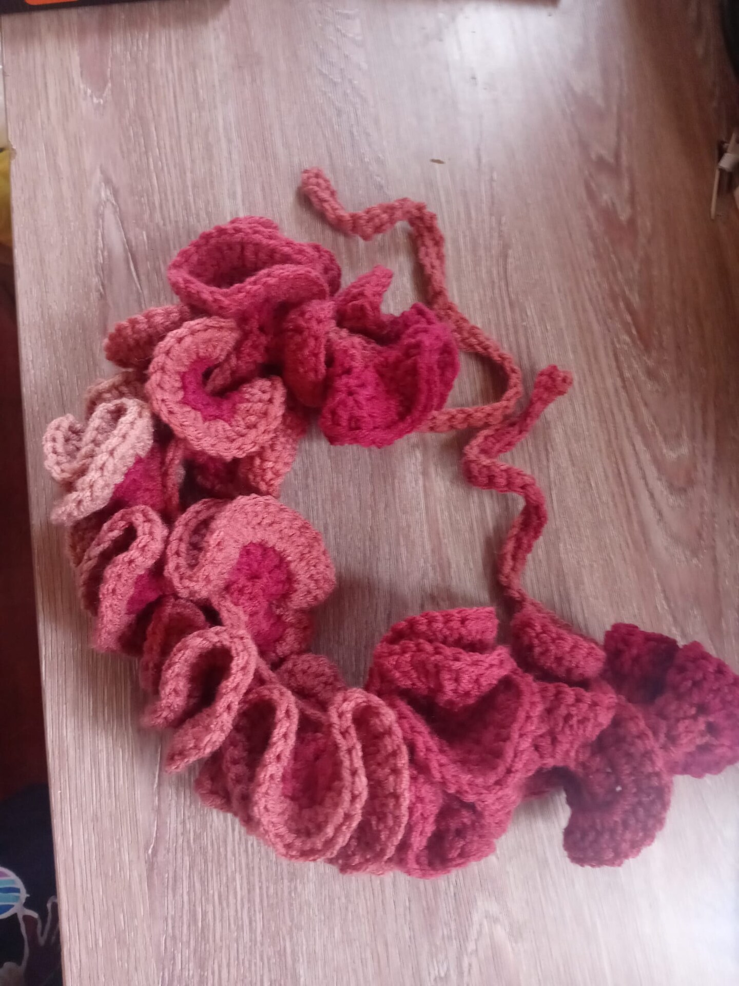 Crochet Ruffle Headband image 3