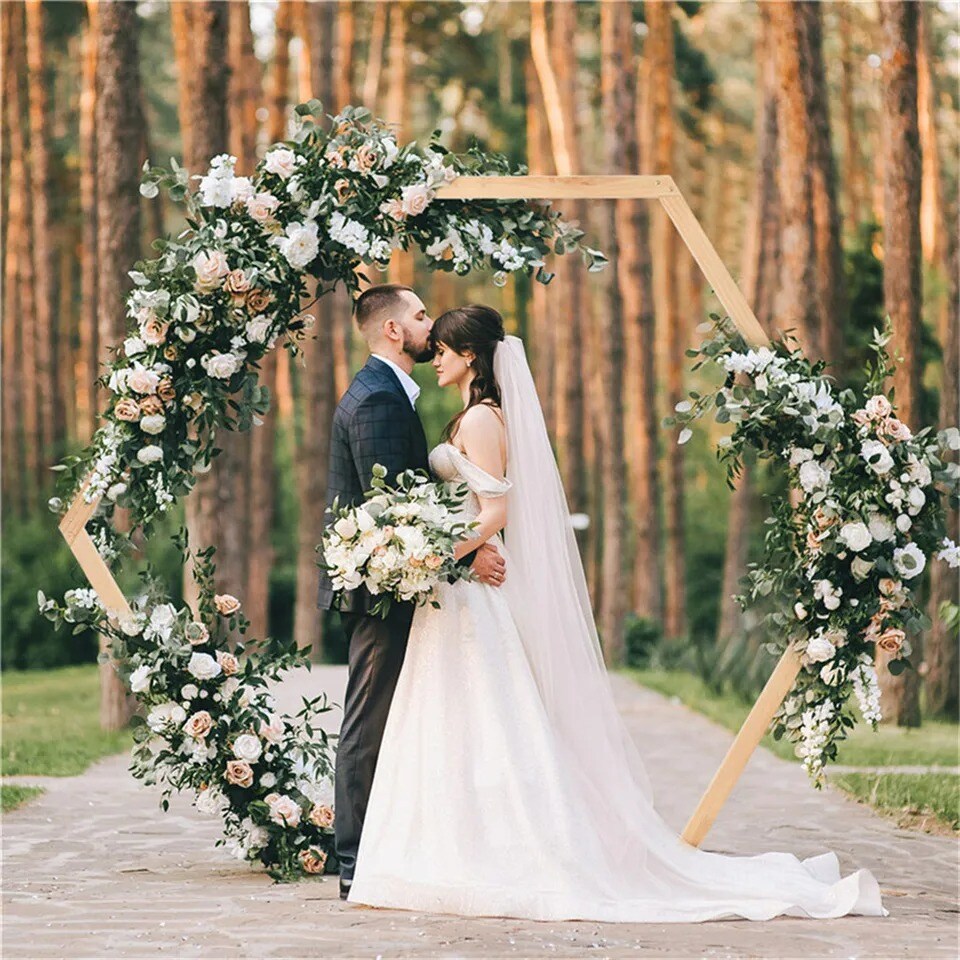 Gorgeous Wedding Arbor Wedding Backdrop Stand Wooden Arch f Garden Wedding Party