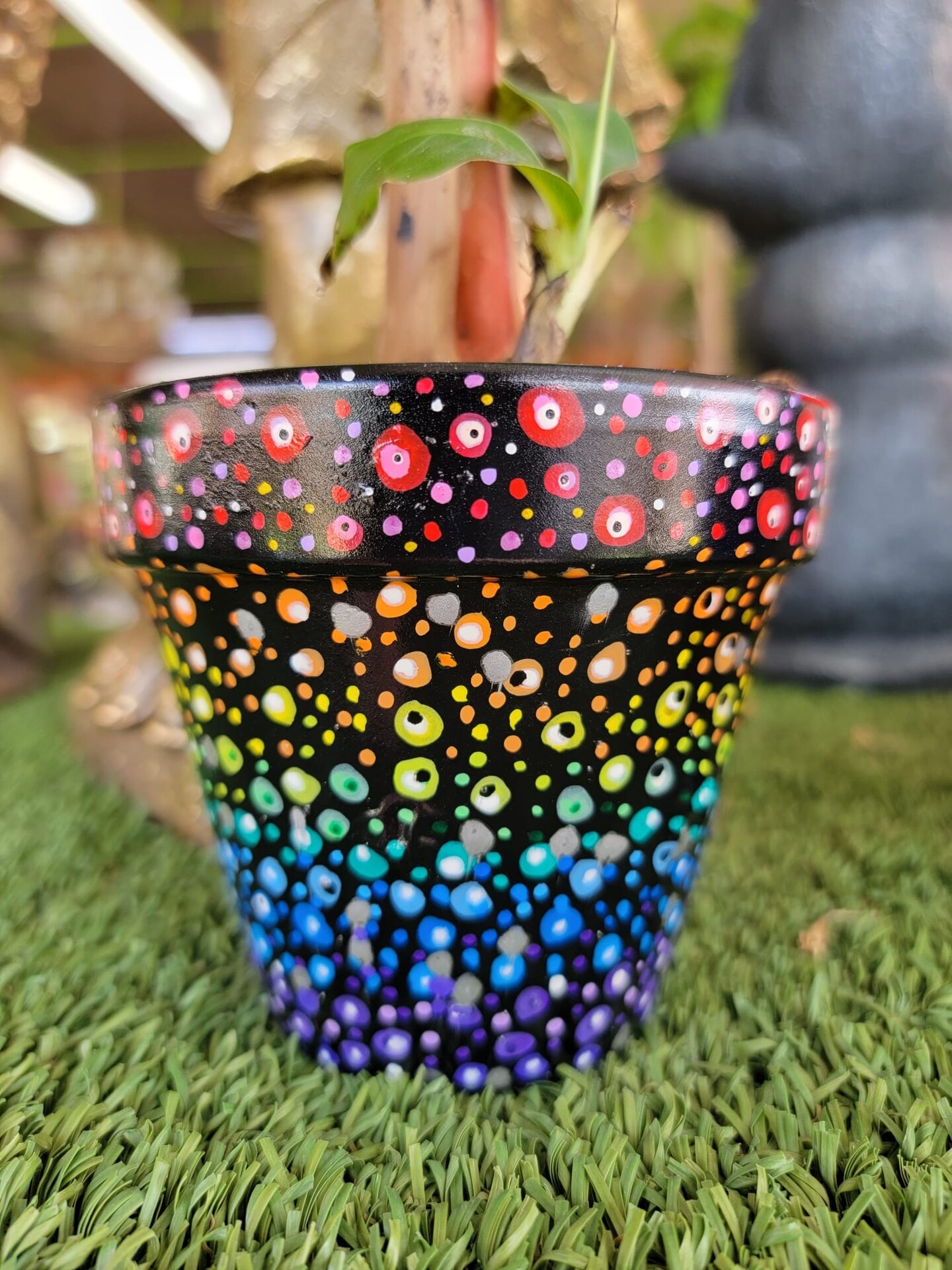 tiny plant pots Small Aged Stone Planter | Pots & Planters
