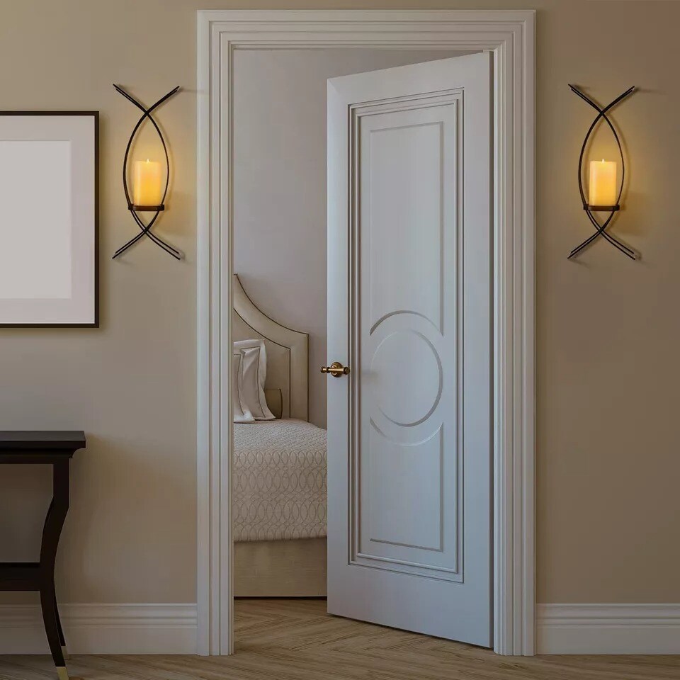 Vesici Set of Two Wall Sconces Metal Sconces Wall Candle Holder Wall Decor