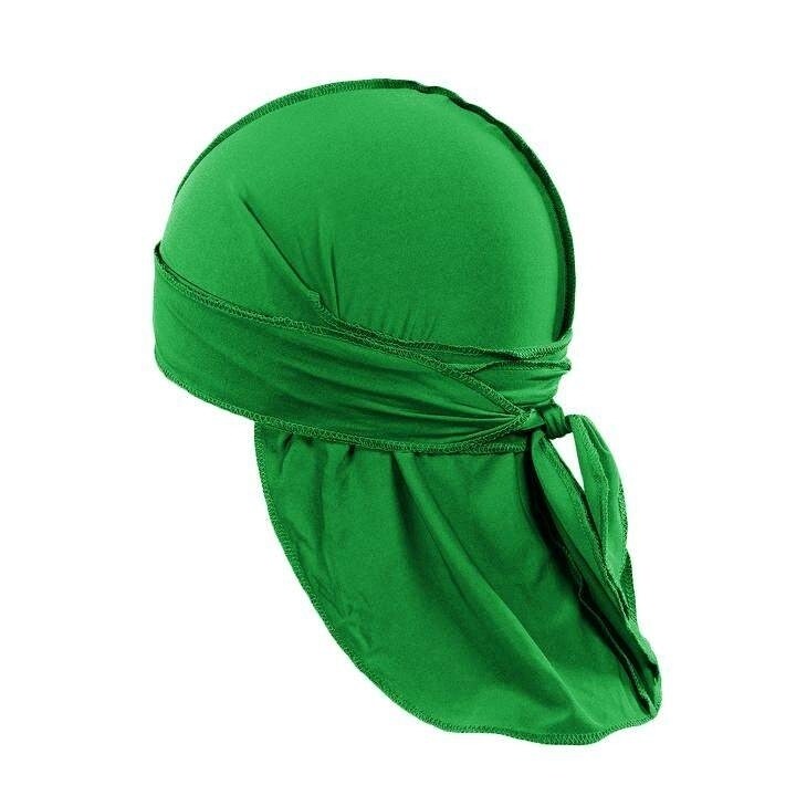 Pack Of 3 Durags For Men Waves Headwrap Bandana Stretchy Material Soft Tail