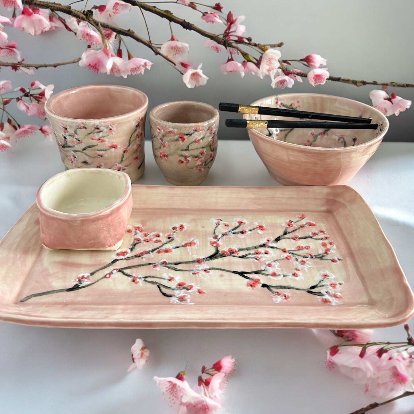 Japanese style dinnerware best sale