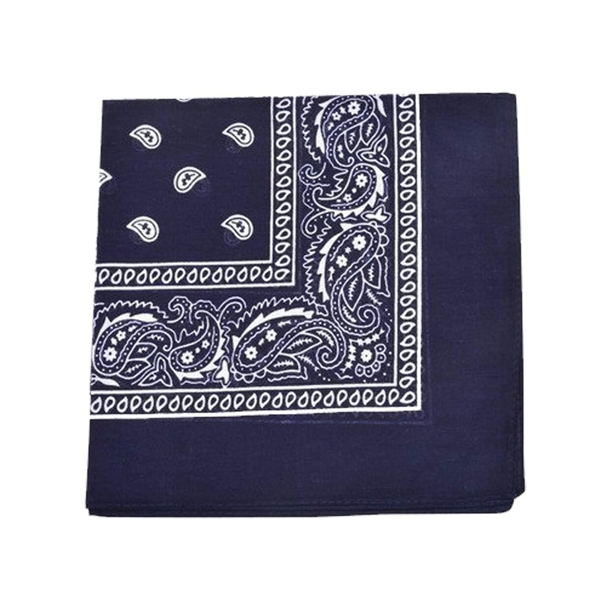Unibasic   Paisley Cotton Bandana XL head wrap handkerchief - 10 Pack