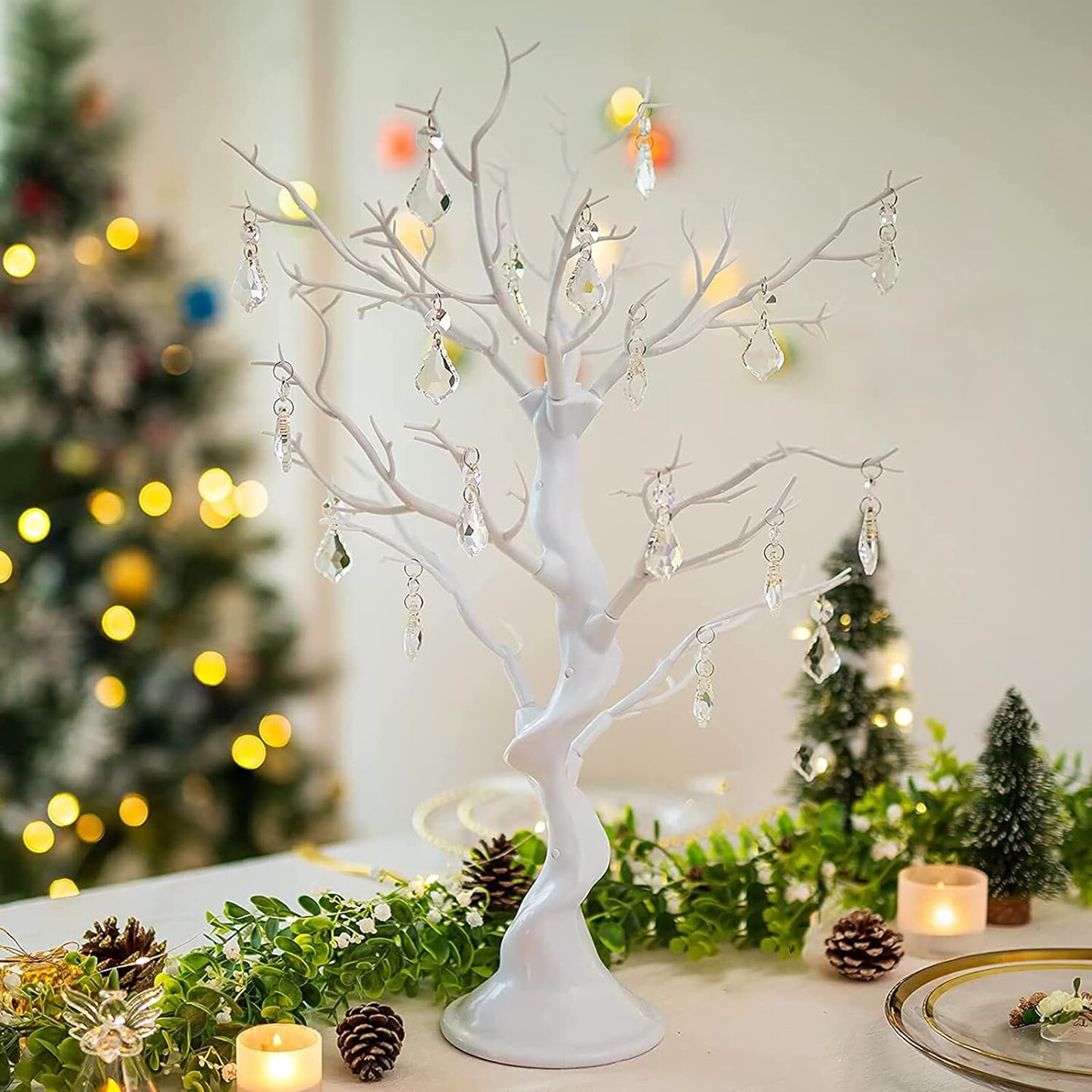 Tree Centerpieces for Weddings 30" - Decorative Ornament Display Tree for Tables