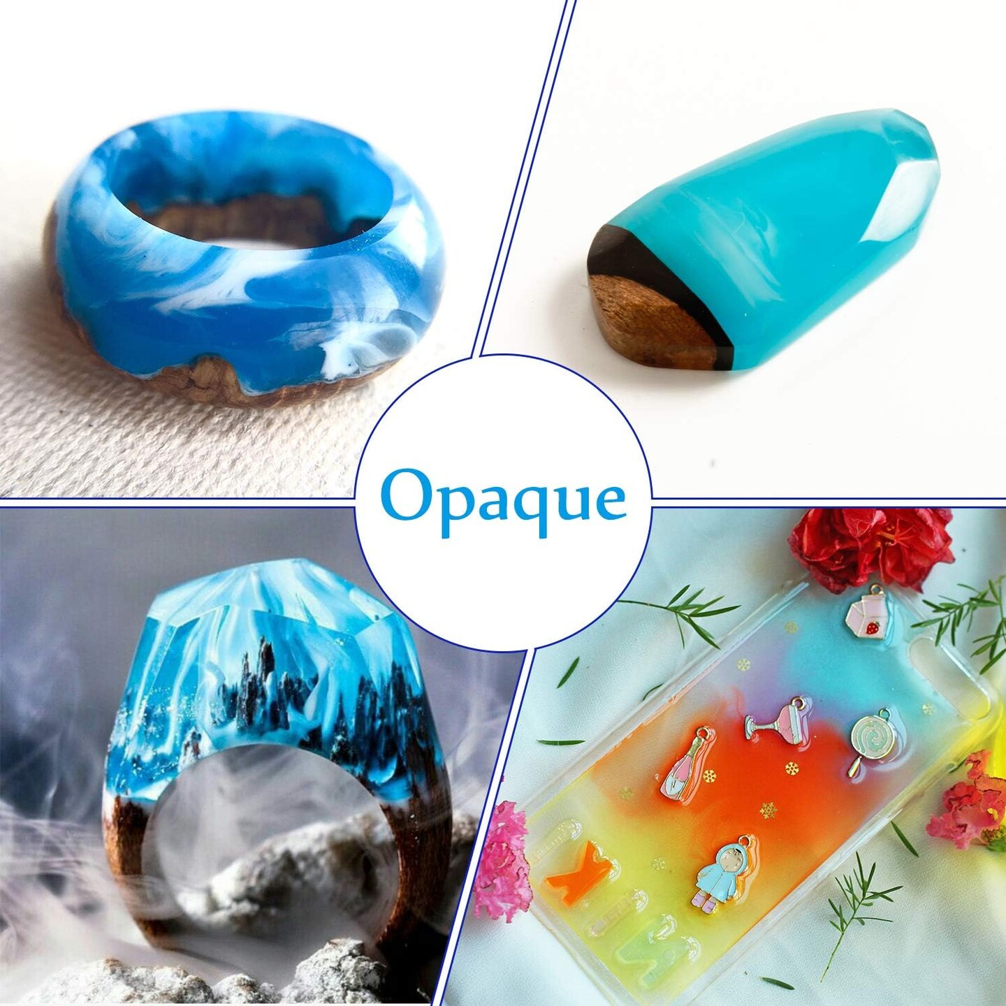 18 Color Liquid Epoxy UV Resin Dye Transparent Colorant for UV Resin Coloring, DIY Resin Art Jewelry Making - Concentrated UV Resin Colorant for Paint, Crafts - 0.35 oz/10ml Each