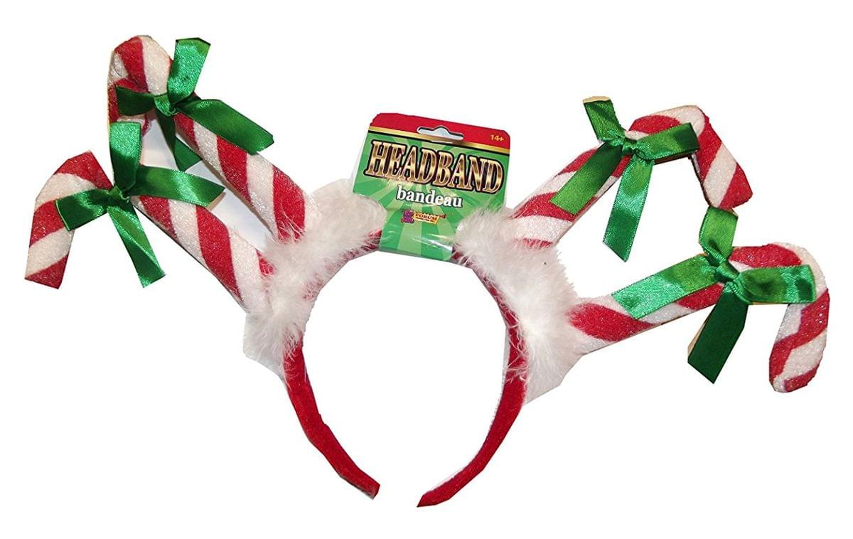 Christmas Candy Cane Headband