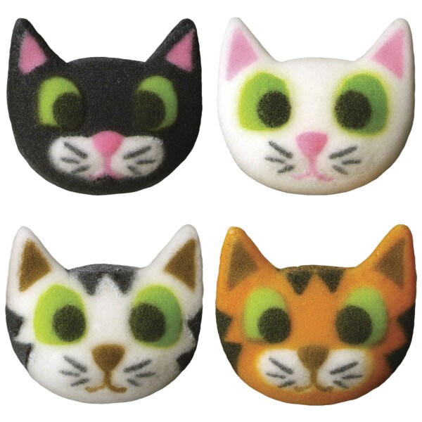 Kitty Assortment Dec-Ons&#xAE; Decorations 12ct