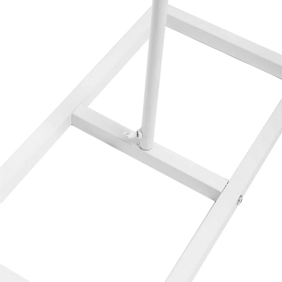 Flower Decor Frame Stand Wedding Arch Rack Arch White Party Backdrop 7.5ft