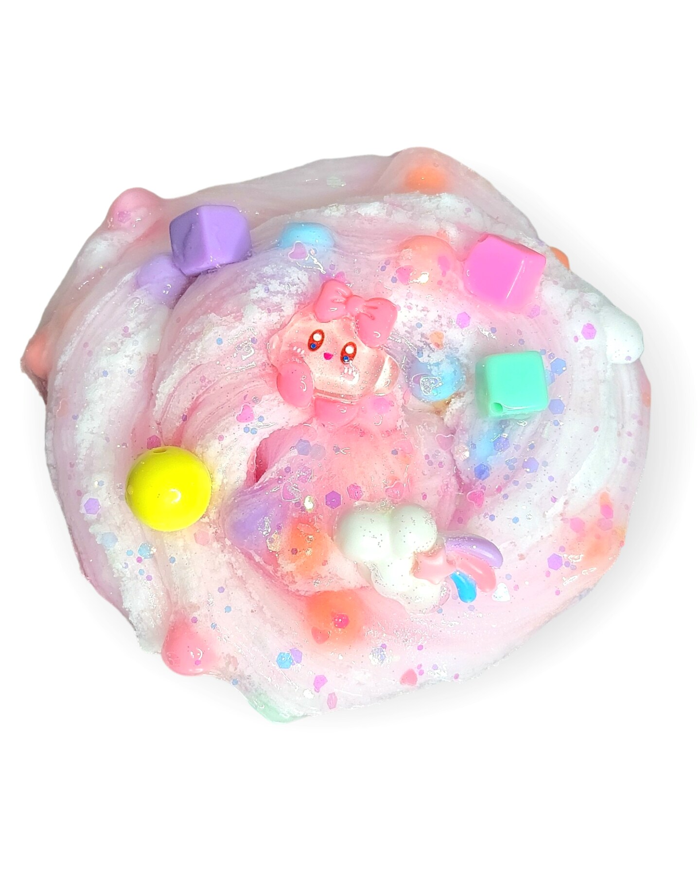 Cute Candyland Handmade Scented Clear Slime - image9