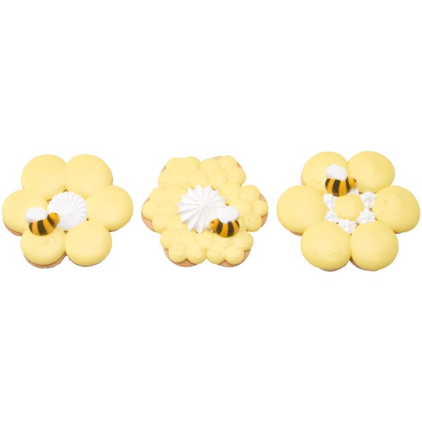Bumble Bees Assortment Dec-Ons&#xAE; Decorations 12ct