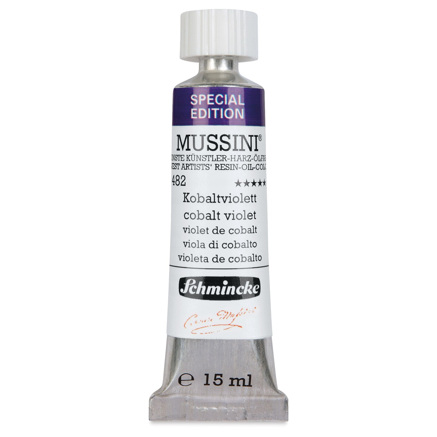 Schmincke Mussini Oil Color - Cobalt Violet, Special Edition, 15 ml tube